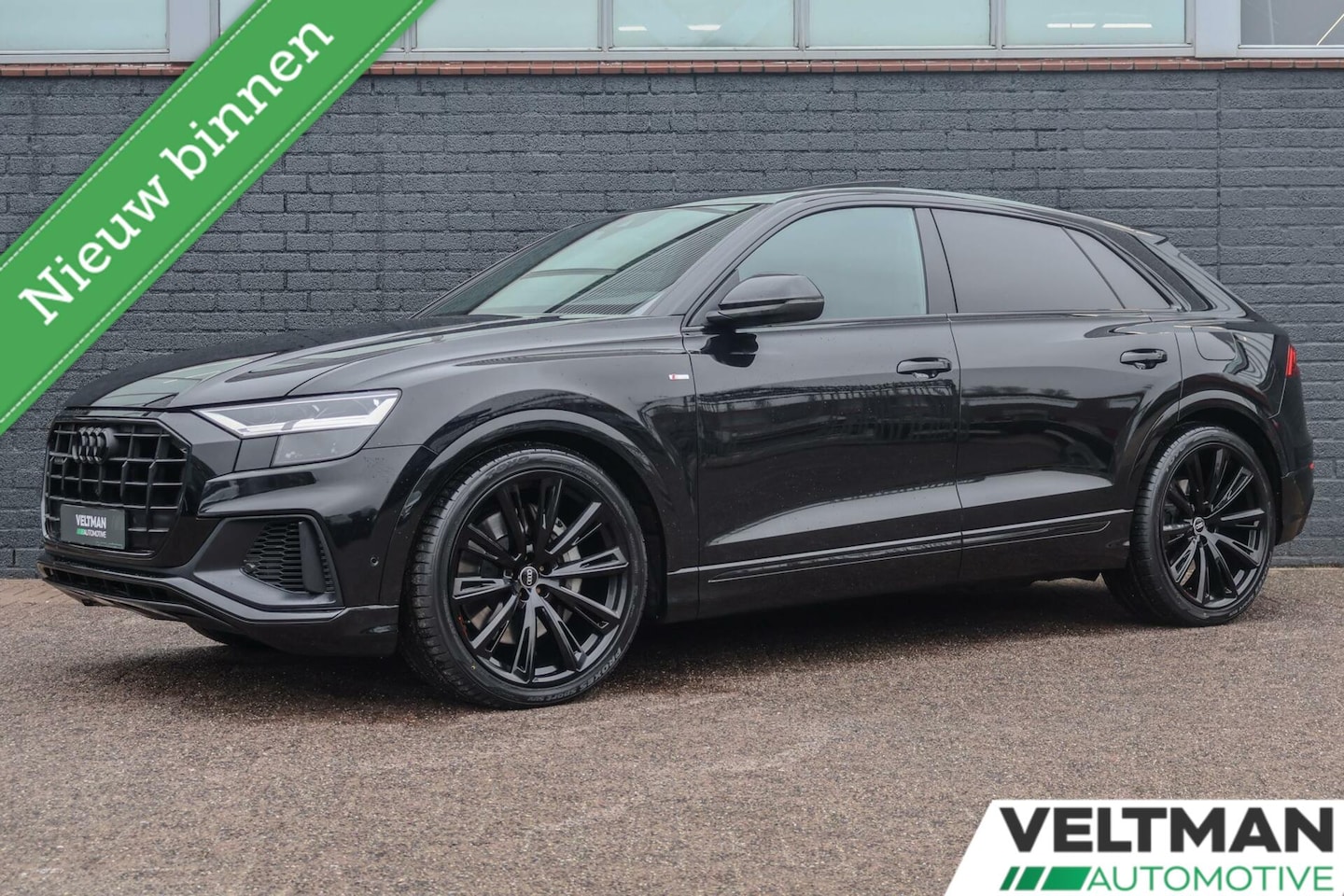 Audi Q8 - 55 TFSI e quattro 3x S-Line PANO LUCHTVERING 23INCH RS SEATS - AutoWereld.nl