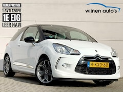 Citroën DS3 - 1.6 VTi 120pk Ultra Prestige/ 1e eig/ Leer/ Navi