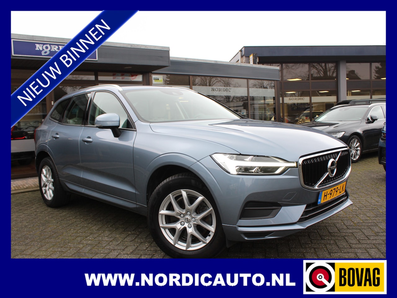 Volvo XC60 - 2.0 D4 AWD MOMENTUM NW TYPE / NAVIGATIE- LEDER- ELECTRISCHE TREKHAAK - AutoWereld.nl