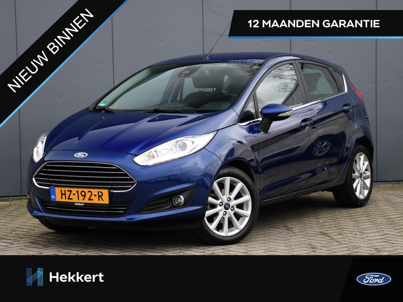 Ford Fiesta - Titanium 1.0 EcoBoost 100pk CRUISE.C | NAVI | CLIMA | 16''LM | QUICK CLEAR | PDC ACHTER - AutoWereld.nl