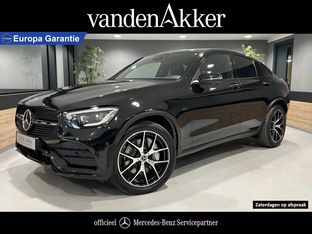 Mercedes-Benz GLC-klasse Coupé - 300e AMG // Luchtvering // Trekhaak // Distronic // Burmester // Headup // 360 Camera // M - AutoWereld.nl