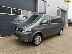 Volkswagen Transporter - 2.0 TDI L2H1 T5 Dubbele Cabine, Cruise Control, Trekhaak, DSG, NAP, BTW, Stoelverwarming,