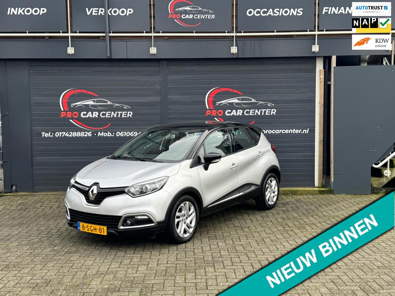 Renault Captur - 1.2 TCe Dynamique AUT|CRUISE|CLIMATE|PDC|NAVI|EL.RAMEN|LMV|NAP|APK - AutoWereld.nl