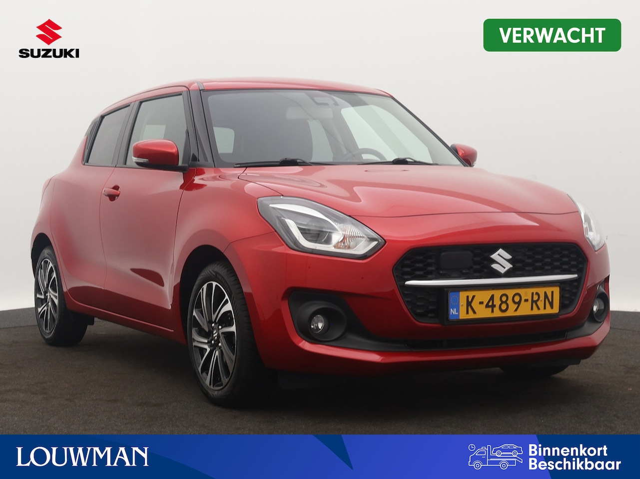 Suzuki Swift - 1.2 Style Smart Hybrid | Parkeersensoren achter | Stoelverwarming | LM velgen | Dodehoek A - AutoWereld.nl