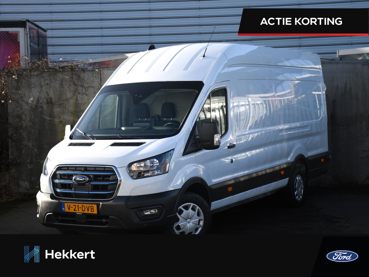 Ford E-Transit - L4H3 Trend 350 68 kWh 183pk Automaat CRUISE.C | PDC + CAMERA | NAVI | DAB | APPLE-CARPLAY - AutoWereld.nl