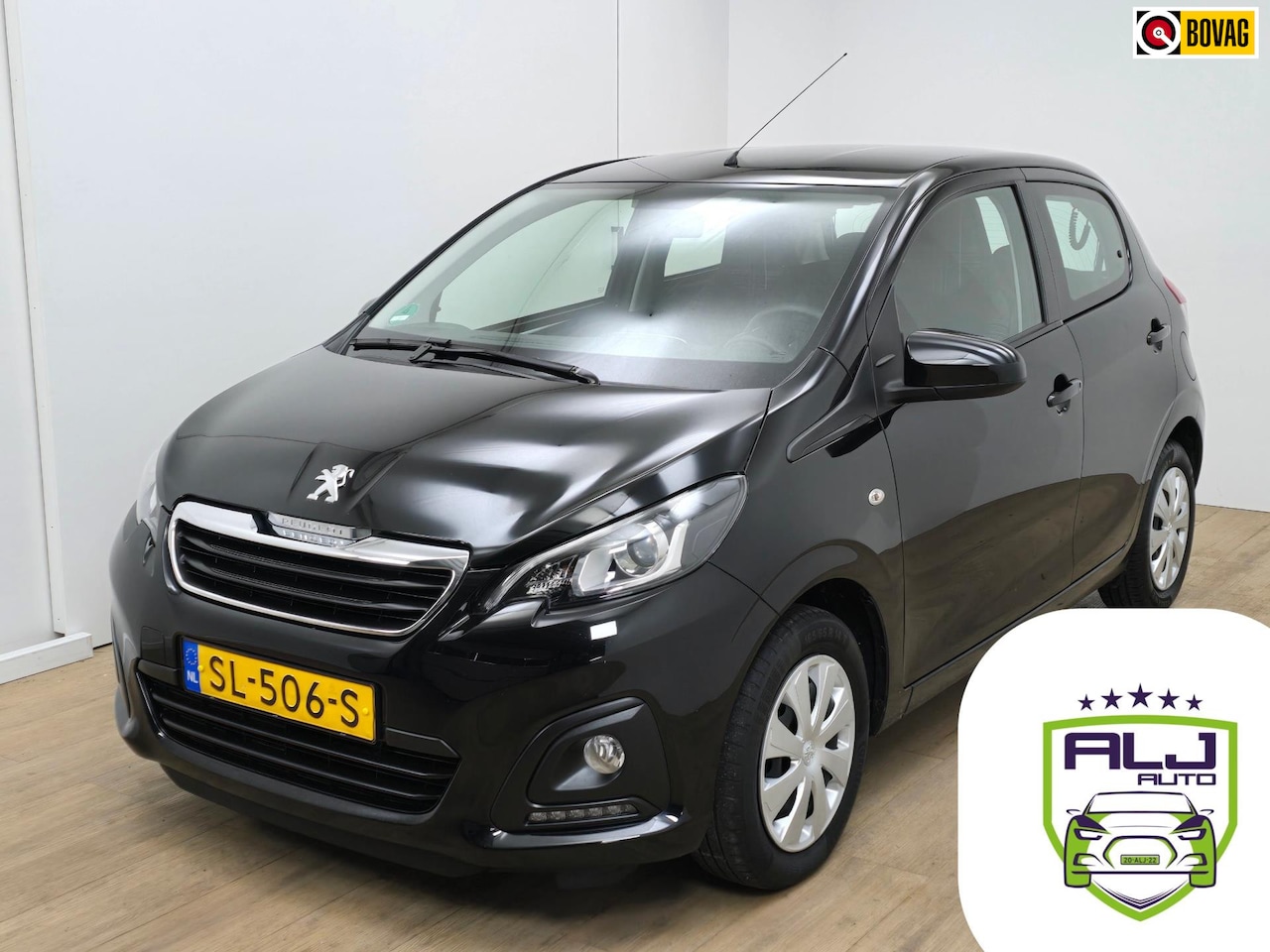 Peugeot 108 - Occasion 1.0 e-VTi Active met airco en kleur zwart | Tweedehands Peugeot 108 met o.a. Blue - AutoWereld.nl