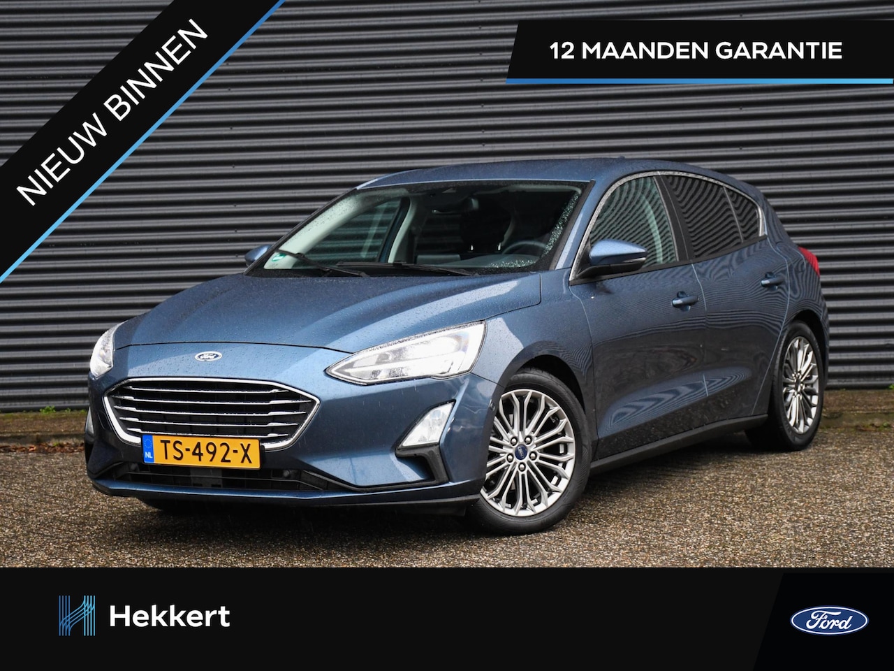 Ford Focus - Titanium Business 1.0 EcoBoost 125pk 17''LM | ADAPT. CRUISE | B&O | DAB | PDC + CAM. | APP - AutoWereld.nl