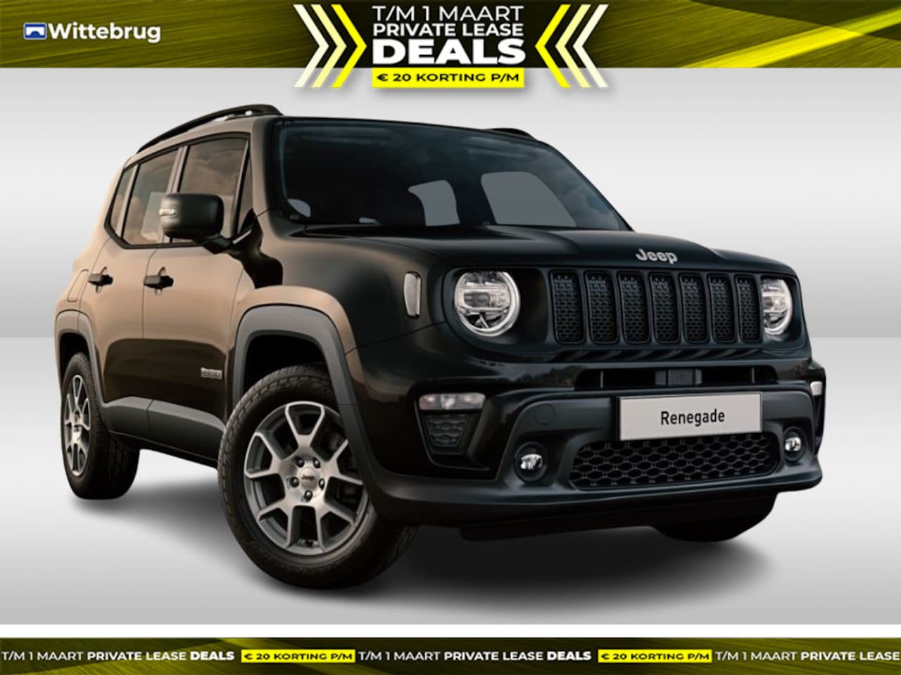 Jeep Renegade - 1.5T e-Hybrid Altitude PANO DAK - PACK TECH - KEYLESS - AutoWereld.nl