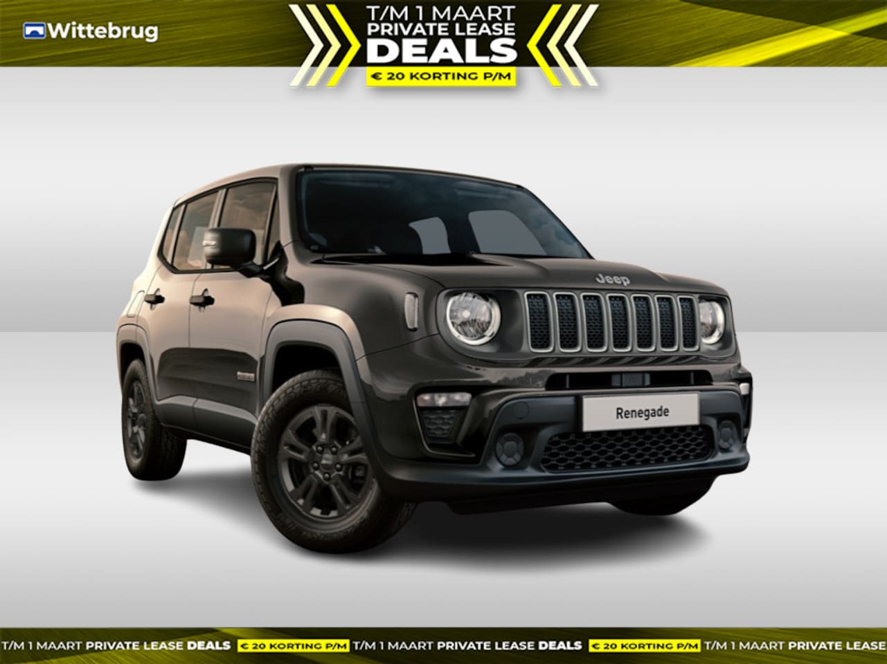 Jeep Renegade - 1.5T e-Hybrid Altitude TECH PACK - WINTER PACK - SNEL RIJDEN - AutoWereld.nl