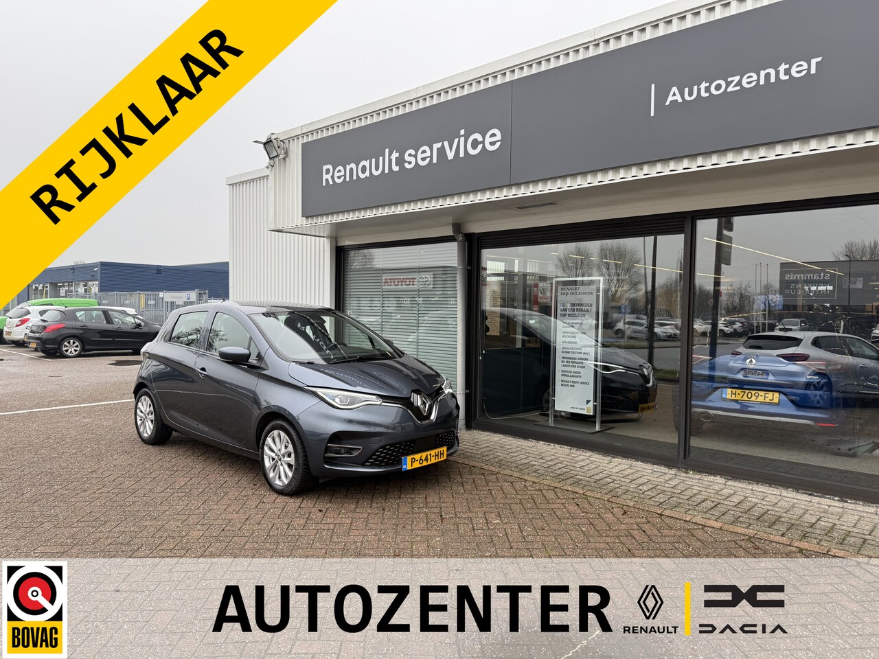 Renault Zoe - R135 Limited 52 kWh 135pk CCS Snelladen | accukoop | trekhaak | winterpakket | full LED | - AutoWereld.nl