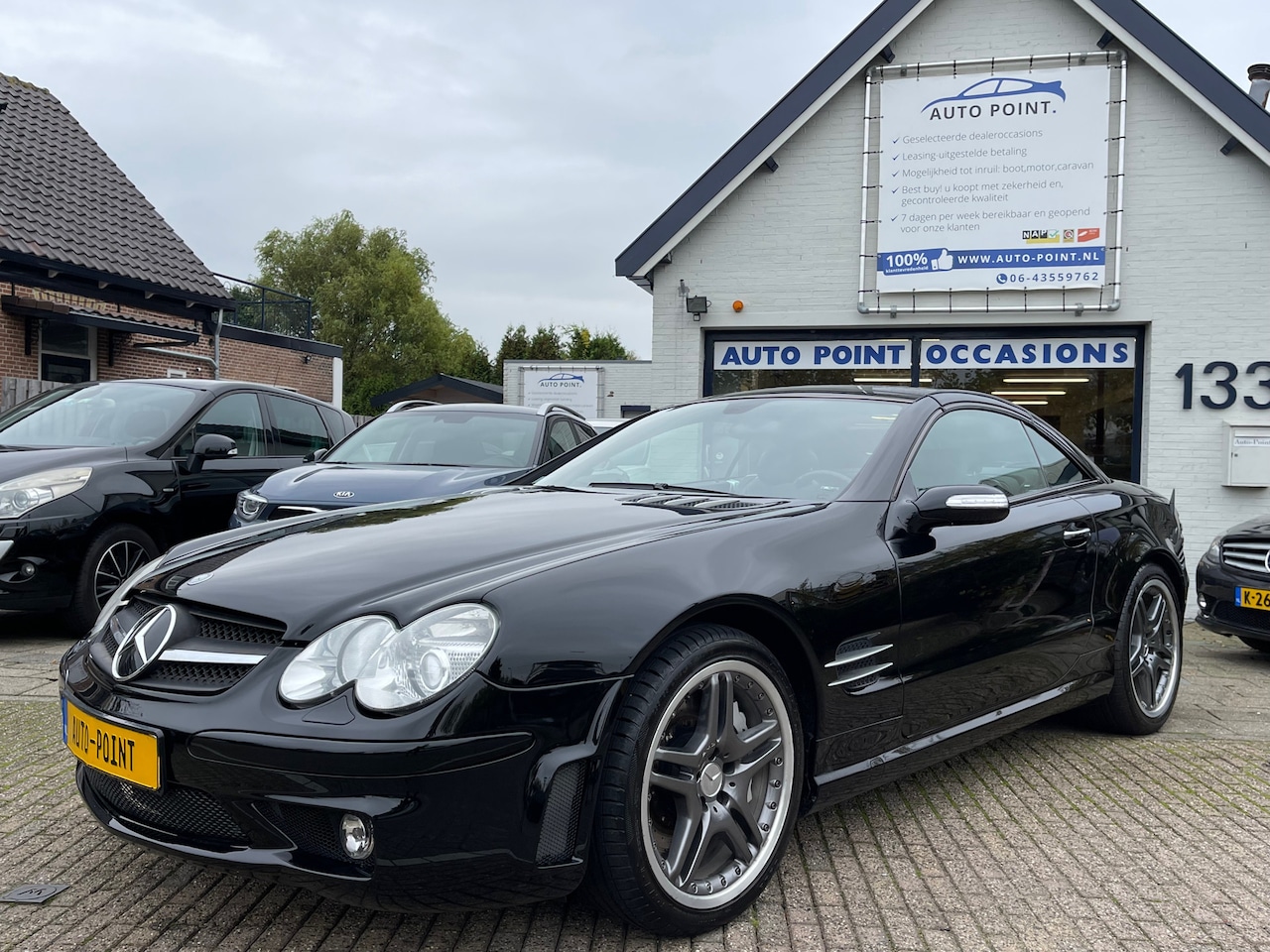 Mercedes-Benz SL-klasse Cabrio - 65 AMG V12 612PK UNIEK NW PRIJS €301900,- - AutoWereld.nl