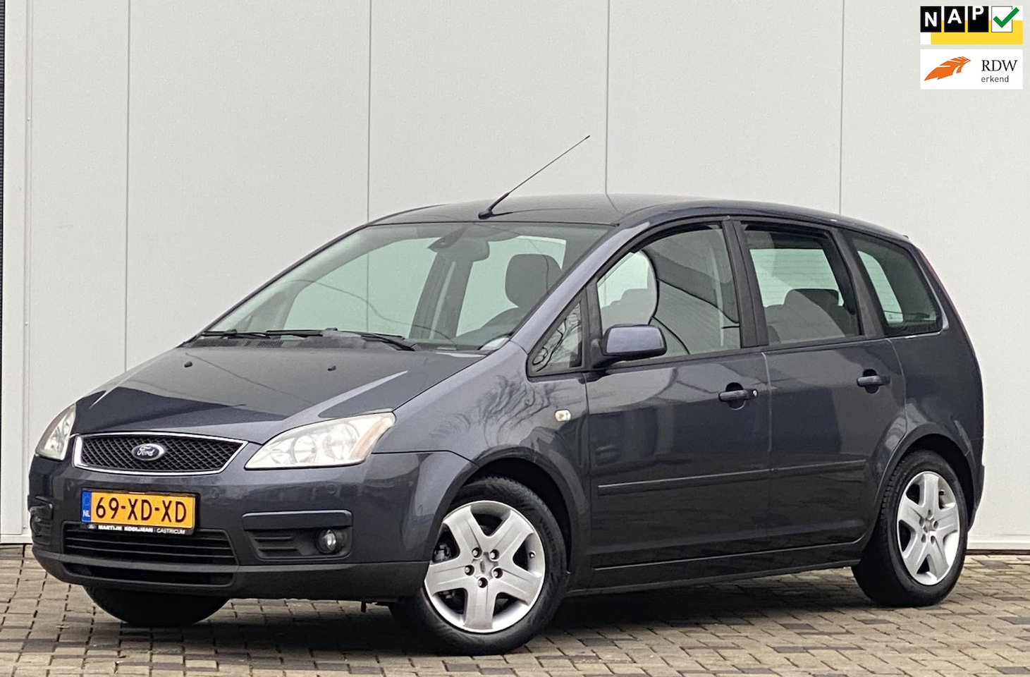 Ford Focus C-Max - 1.6-16V Futura AIRCO NAVI DEALER ONDERHOUDEN IN PERFECT STAAT - AutoWereld.nl