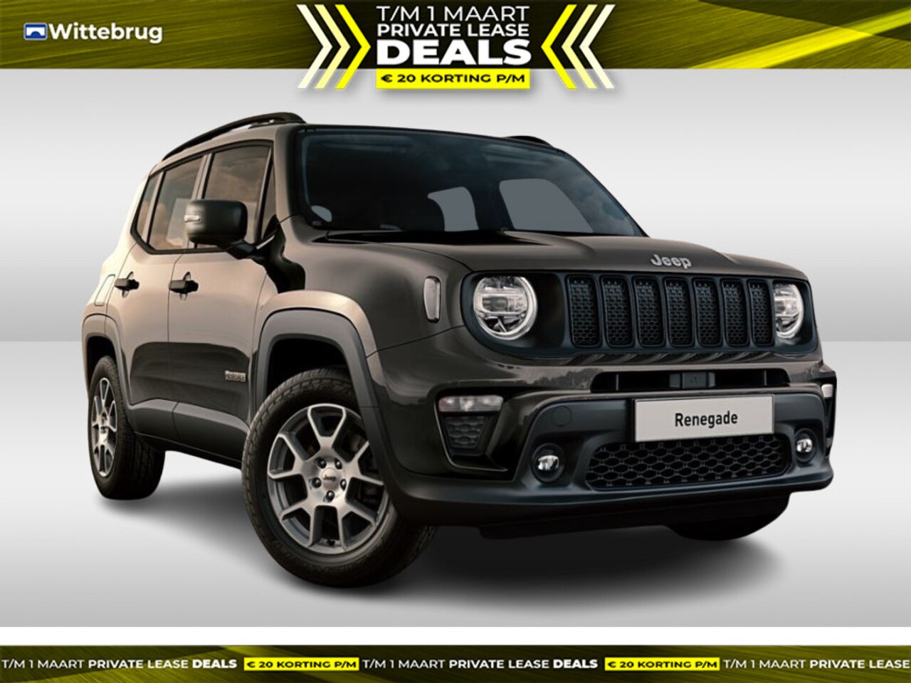 Jeep Renegade - 1.5T e-Hybrid Altitude PANO DAK - PACK TECH - KEYLESS - AutoWereld.nl