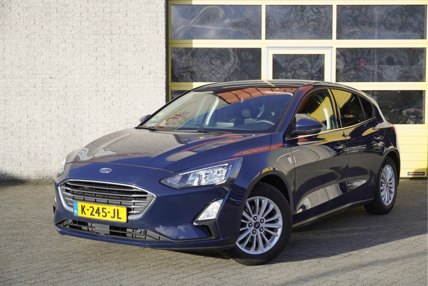 Ford Focus - 1.5 EcoBlue 120PK! 5drs Titanium X Business BJ2021 Lmv 16" | Led | Navi | Pdc | Pano | Key - AutoWereld.nl