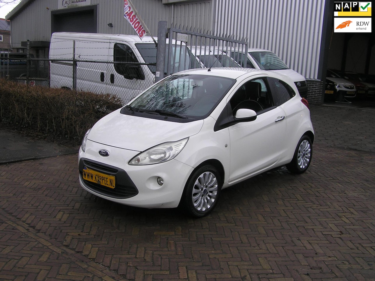 Ford Ka - 1.2 Titanium X nap airco nieuwe apk - AutoWereld.nl