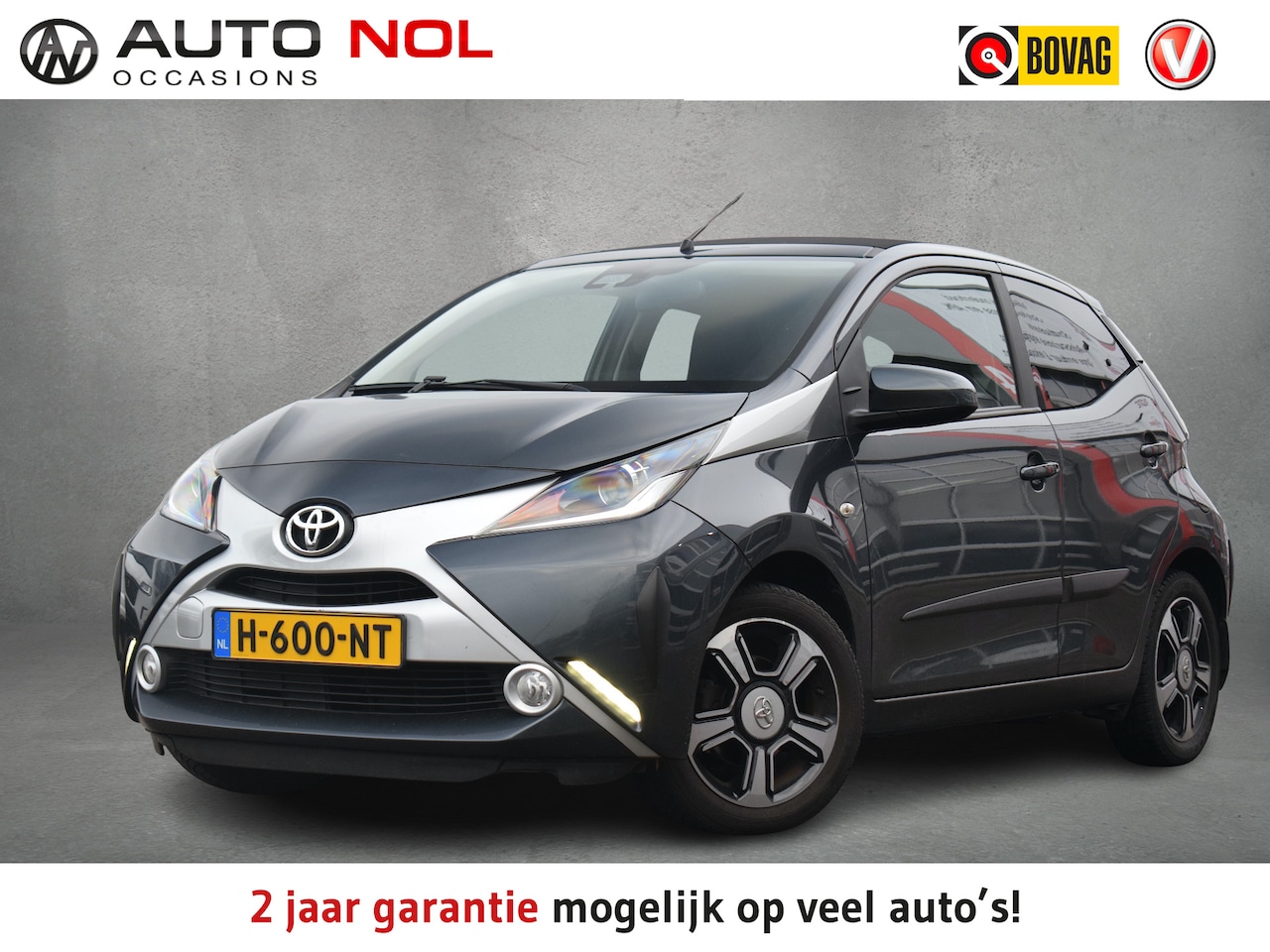 Toyota Aygo - 1.0 VVT-i x-wave | FULL OPTION! | Automaat | Cabrio | LM Velgen - AutoWereld.nl