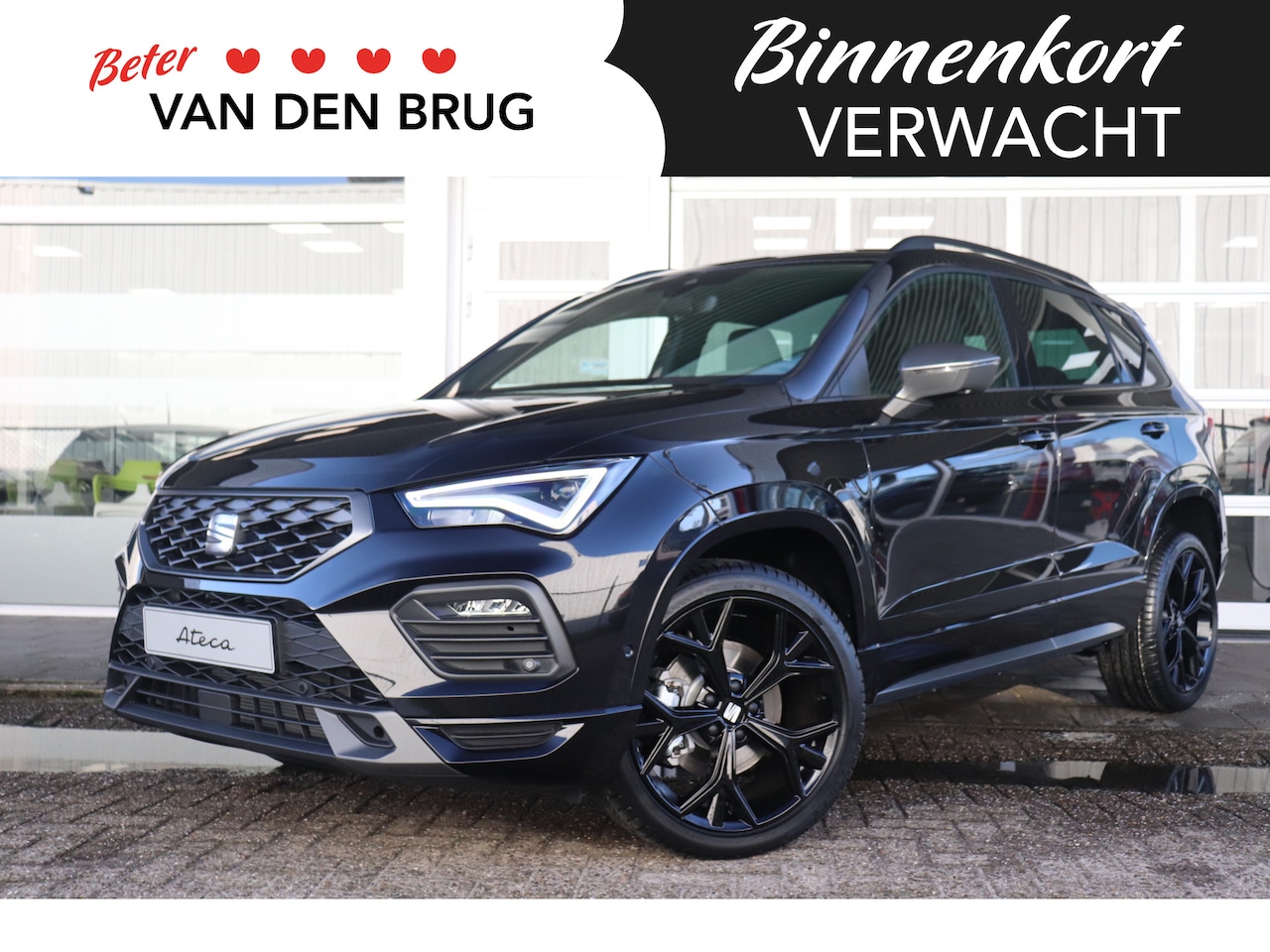 Seat Ateca - 1.5 TSI 150PK DSG FR Business Intense | Trekhaak | Achteruitrijcamera | Stuur- & Stoelverw - AutoWereld.nl