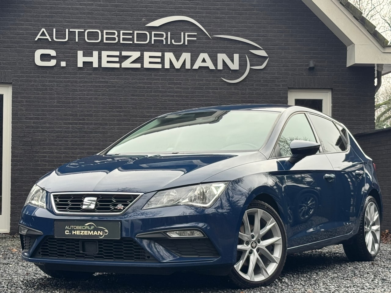 Seat Leon - 1.4 EcoTSI FR Business Intense 1E EIGENAAR CARPLAY 18 INCH ADAP CRUISE LEDER ALCANTARA - AutoWereld.nl