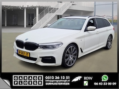 BMW 5-serie Touring - 520i M-Sport High Executive HUD Dak Leer Trekhaak Edition M-pakket