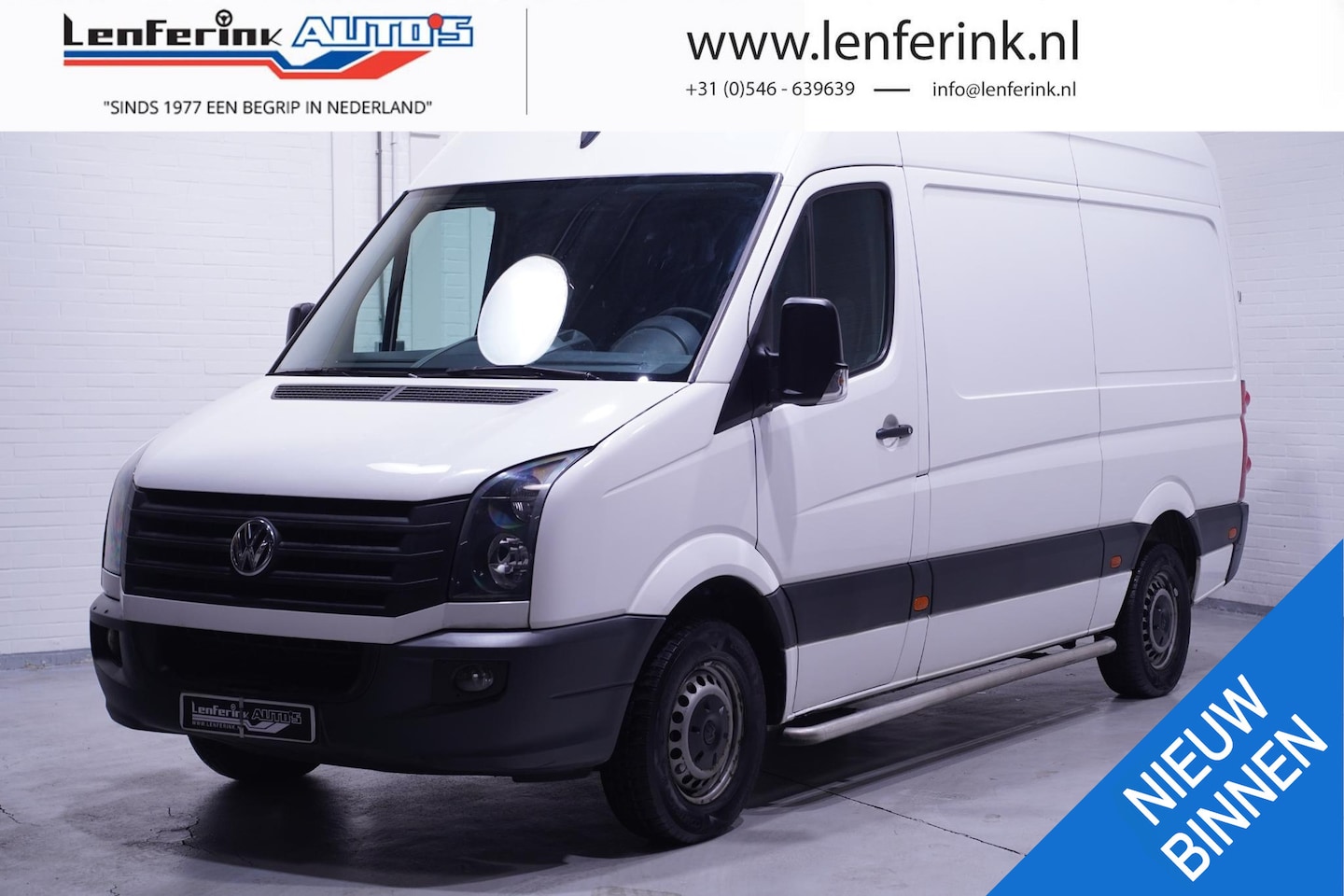 Volkswagen Crafter - 2.0 TDI 136 pk L2H2 Airco, Cruise Control, Navigatie Voorbereiding, Deuren 270 Graden - AutoWereld.nl