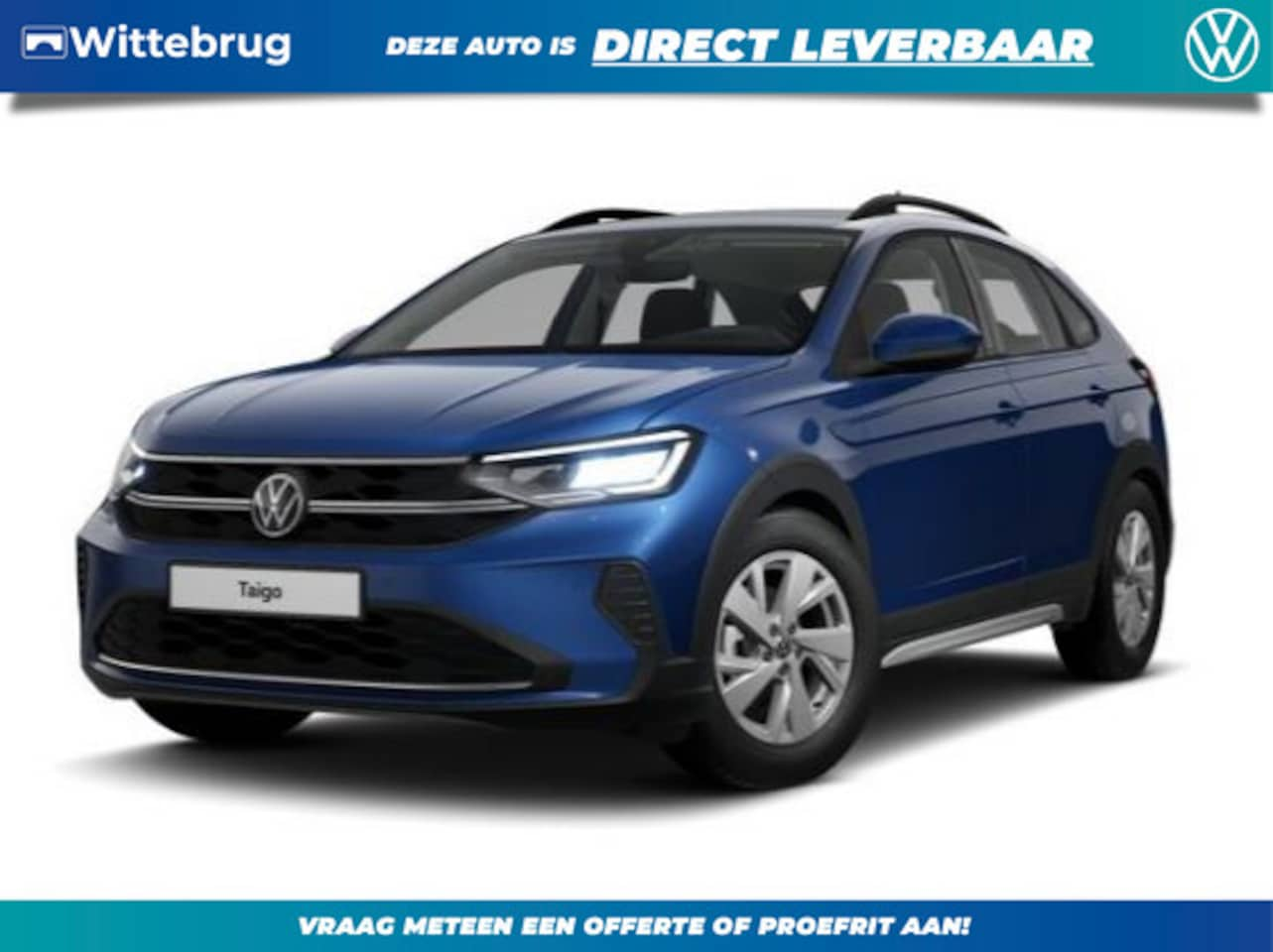 Volkswagen Taigo - 1.0 TSI Life OUTLET ACTIE WITTEBRUG - AutoWereld.nl