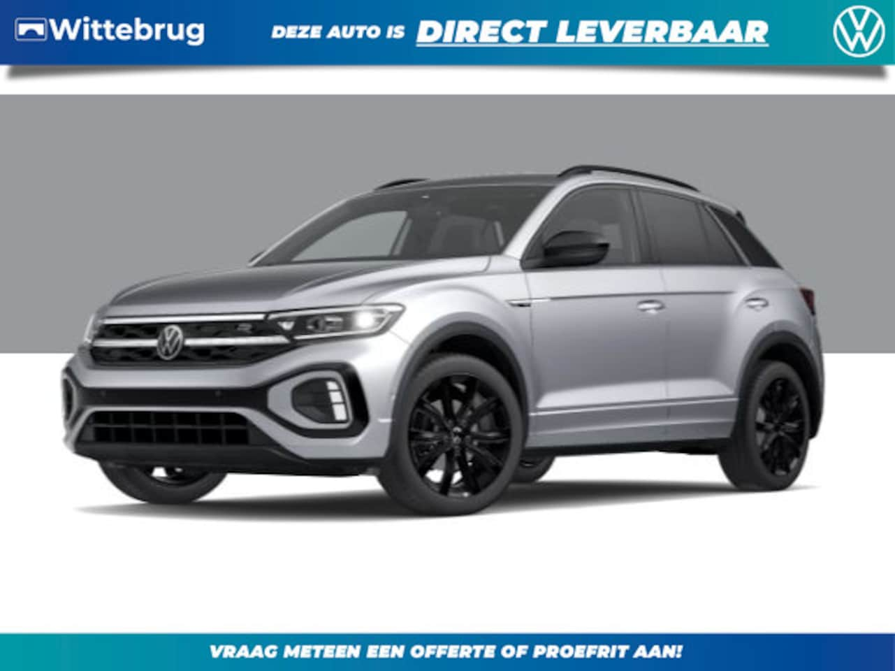 Volkswagen T-Roc - 1.0 TSI R-Line Business OUTLET ACTIE WITTEBRUG - AutoWereld.nl