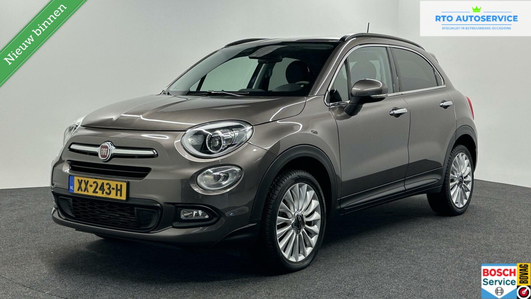 Fiat 500 X - 1.4 Turbo MultiAir Lounge NAVIGATIE 86000 KM - AutoWereld.nl