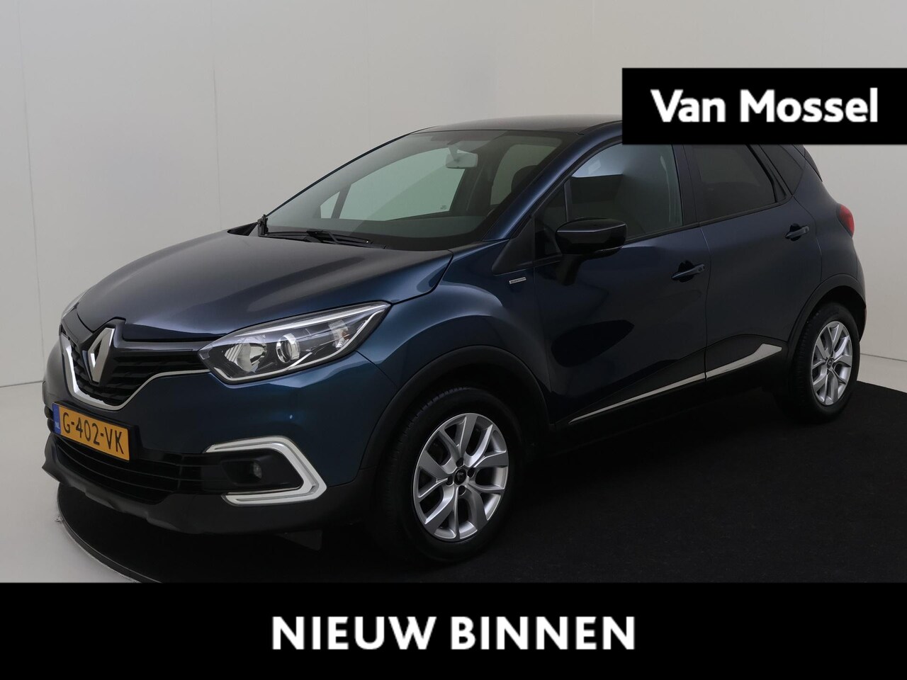 Renault Captur - 0.9 TCe 90 PK Limited Navigatie / Airco / Cruise Control / Keyless Entry / Parkeersensoren - AutoWereld.nl