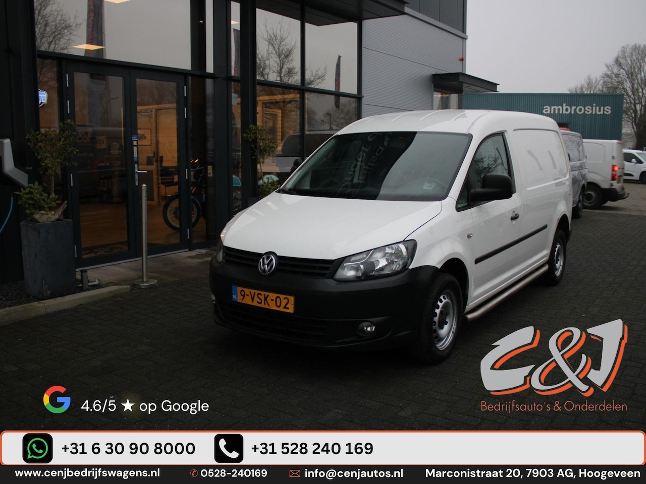 Volkswagen Caddy Maxi - 1.6 TDI airco cruise elek pakket marge - AutoWereld.nl