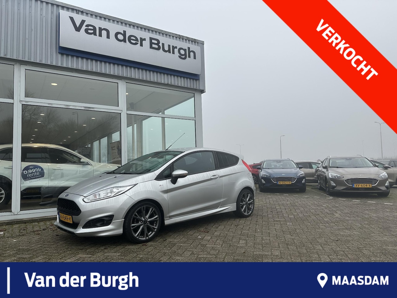 Ford Fiesta - 3-deurs ST-Line 1.0 ECOboost 125pk Ford Fiesta 1.0 EcoBoost ST Line - AutoWereld.nl