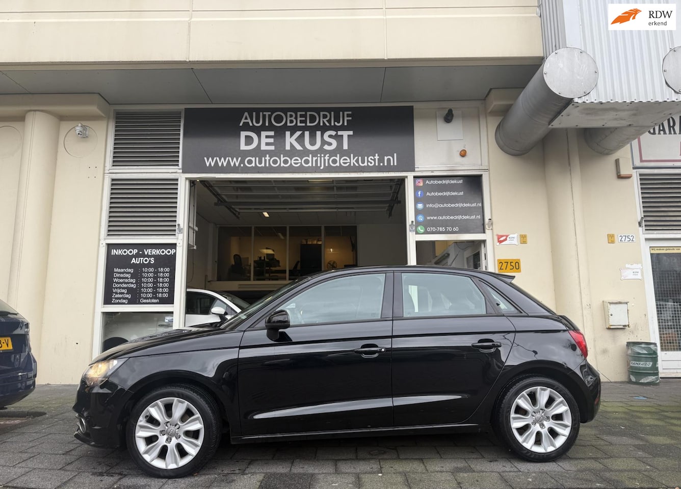 Audi A1 Sportback - 1.2 TFSI 2012 5-Drs Airco Zwart - AutoWereld.nl