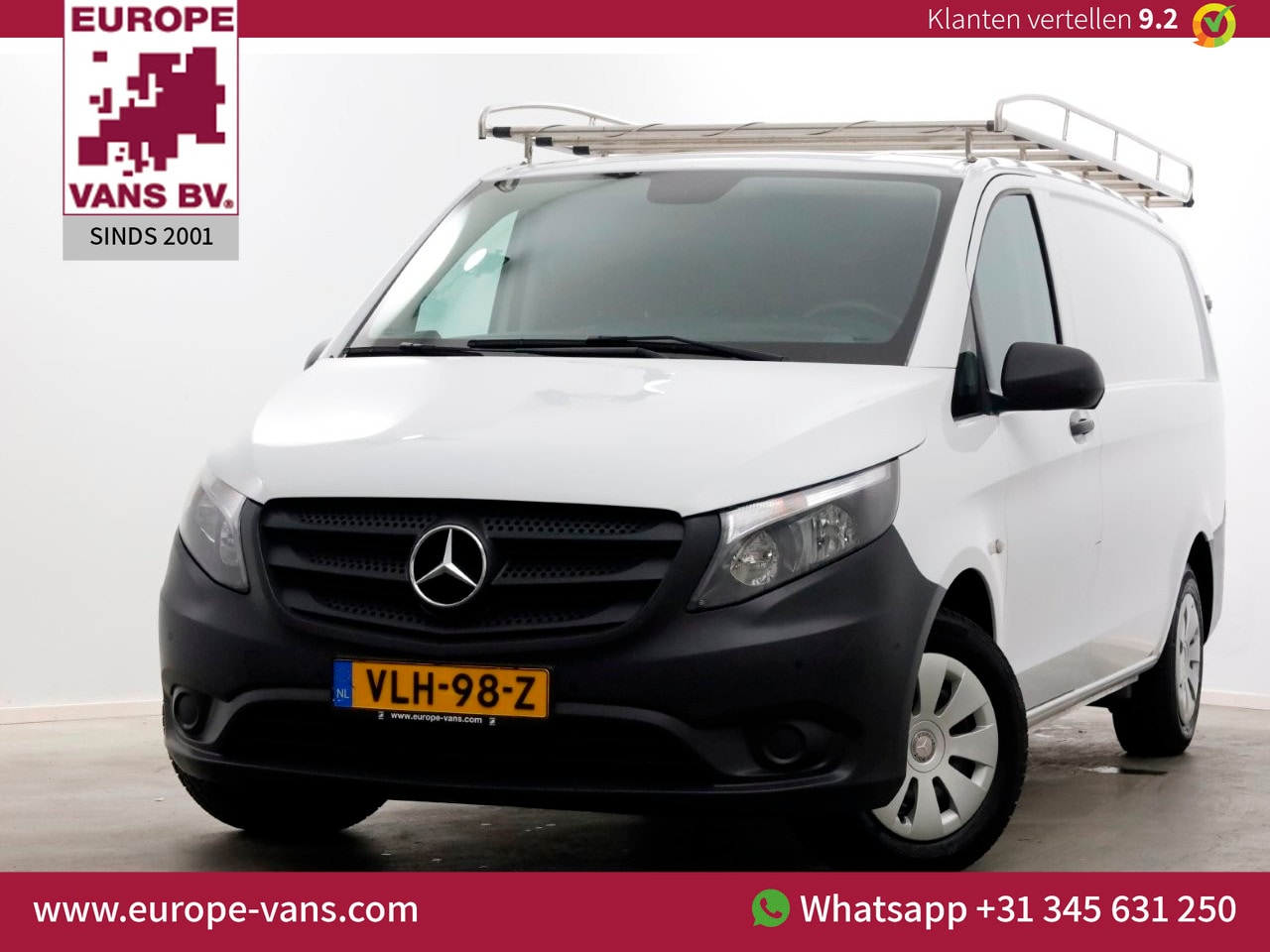 Mercedes-Benz Vito - 114 CDI 136pk Lang 7G Automaat Airco/Navi/Camera 11-2021 - AutoWereld.nl