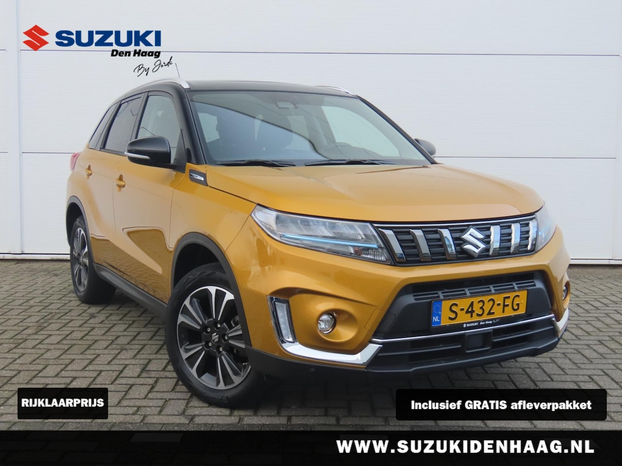 Suzuki Vitara - 1.5 Full Hybrid / Style uitvoering / Automaat / Apple carplay / Android Auto / Pano. dak N - AutoWereld.nl