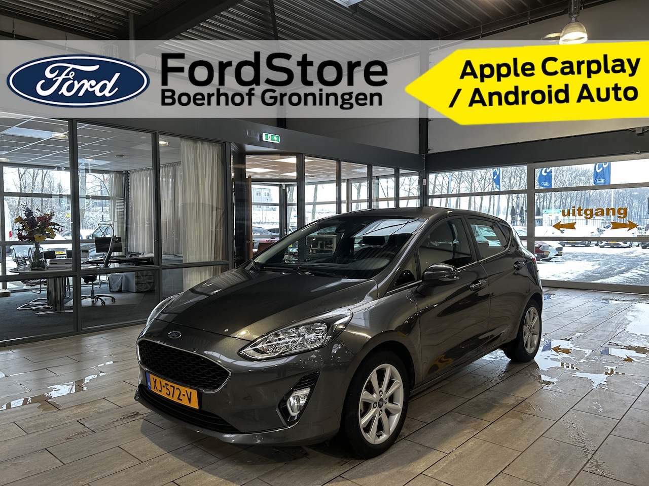 Ford Fiesta - 1.1 85pk Trend | Cruise | Navigatie | All Season banden | Apple Carplay | Parkeer Sensoren - AutoWereld.nl