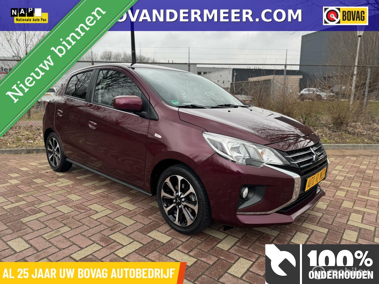 Mitsubishi Space Star - 1.2 Instyle / Automaat / Carplay - AutoWereld.nl