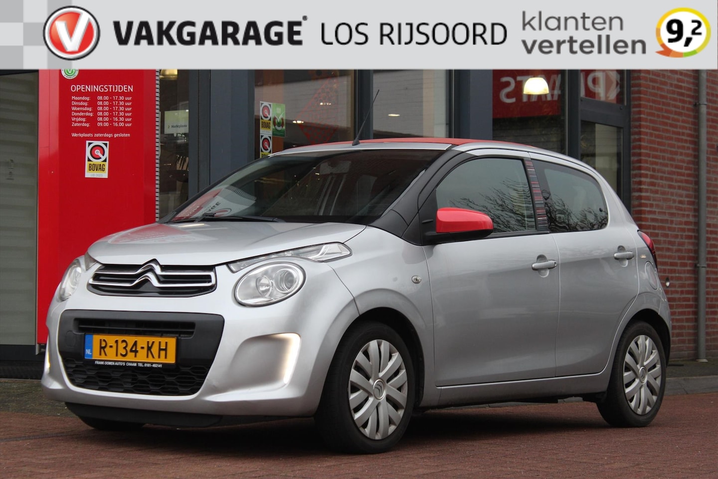 Citroën C1 - 1.2 VTi Airscape *SHINE* | A/C | Cruise Control | Bluetooth | Leuk ! | - AutoWereld.nl