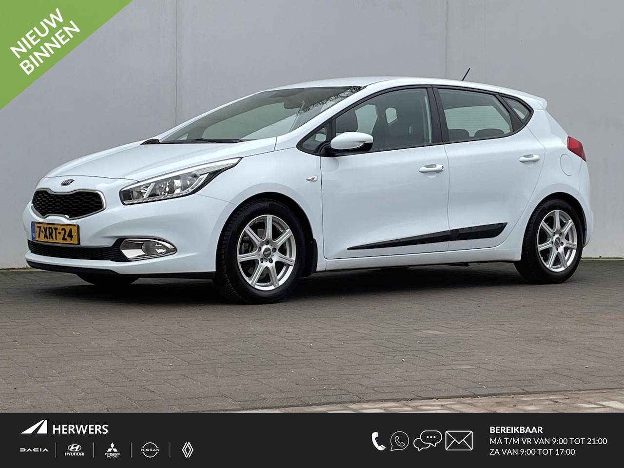 Kia Cee'd - 1.6 GDI 135PK ComfortLine / Airco / Cruise control / Lm velgen / Afn. trekhaak/ Dealer ond - AutoWereld.nl