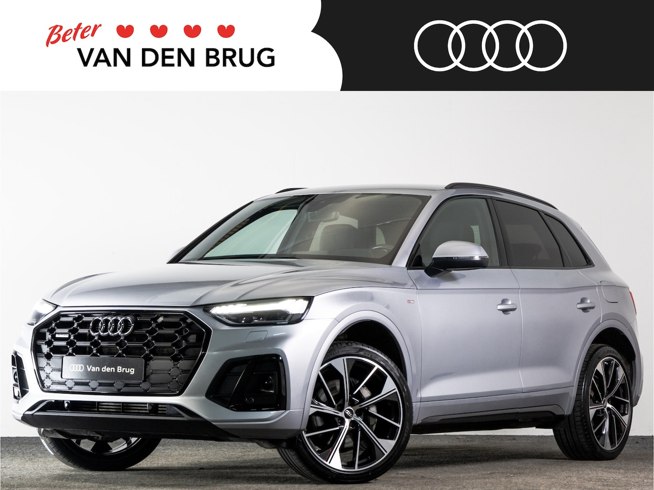 Audi Q5 - S-Line 55 TFSI e 367 PK | Matrix-LED | Bang&Olufsen | 360 Camera | Trekhaak | Adaptieve Cr - AutoWereld.nl