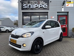 Skoda Citigo - 1.0 Greentech Elegance -AIRCO-CRUISECONTROL-STOELVERWARMING-LICHTMETALEN VELGEN-NAVI-BLUET