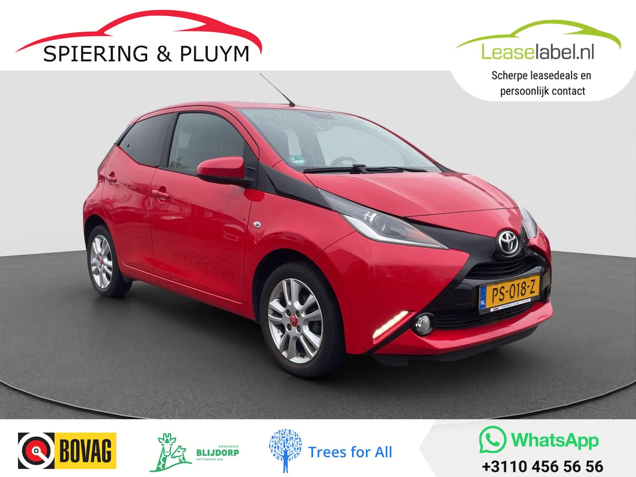 Toyota Aygo - 1.0 VVT-i x-joy | 5 Drs | Clima | Camera | Bluetooth - AutoWereld.nl