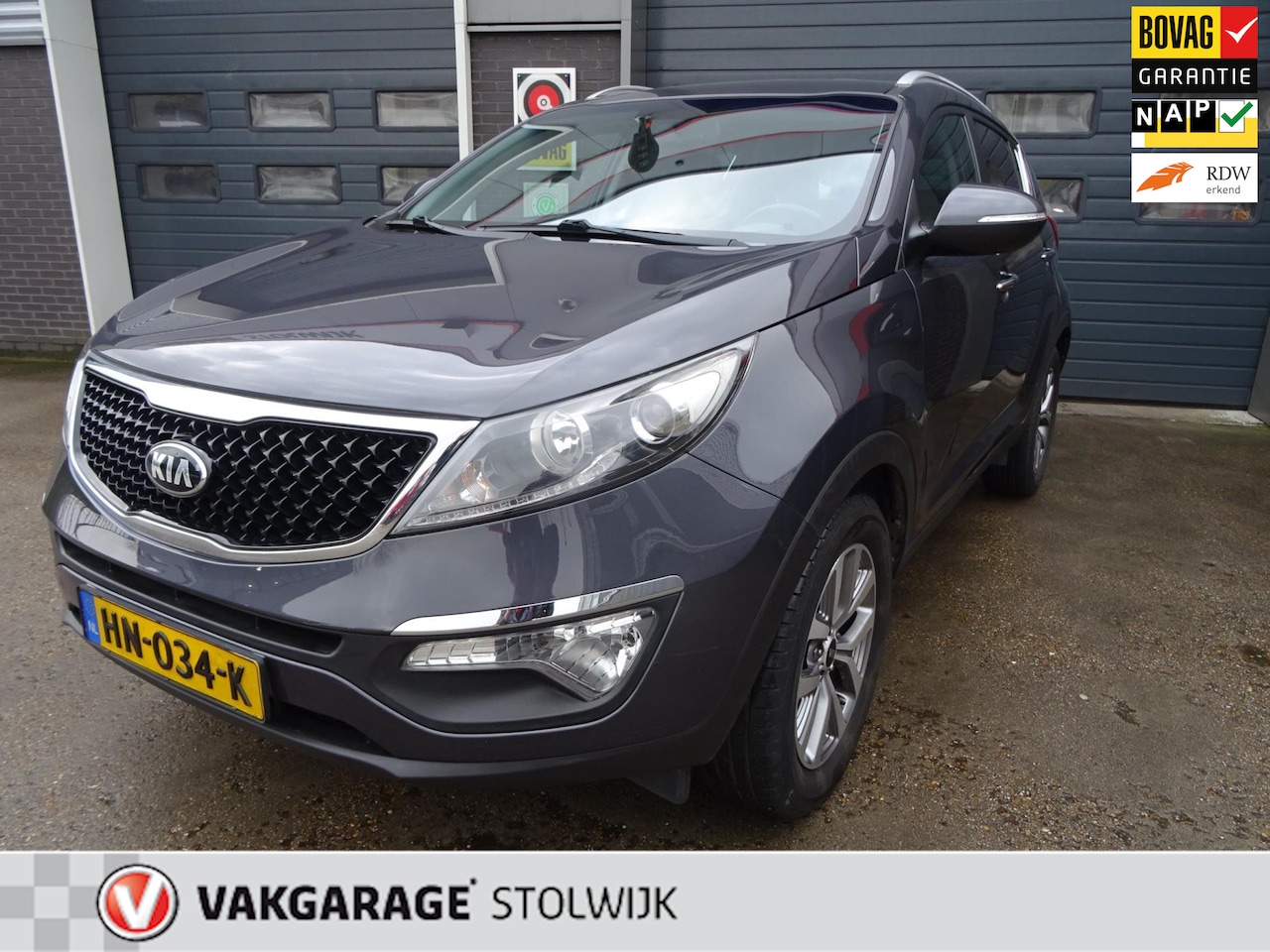 Kia Sportage - 1.6 GDI X-treme DynamicLine 1.6 GDI X-treme DynamicLine, Rijklaarprijs!!, BOVAG Garantie. - AutoWereld.nl