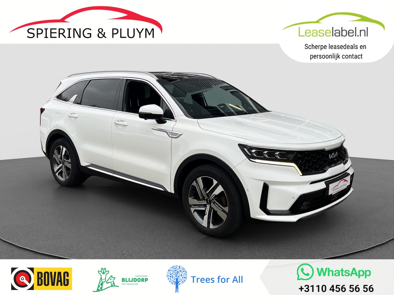 Kia Sorento - 1.6 T-GDI Plug-in Hybrid 4WD ExecutiveLine | Pano dak | Bose | Leder - AutoWereld.nl