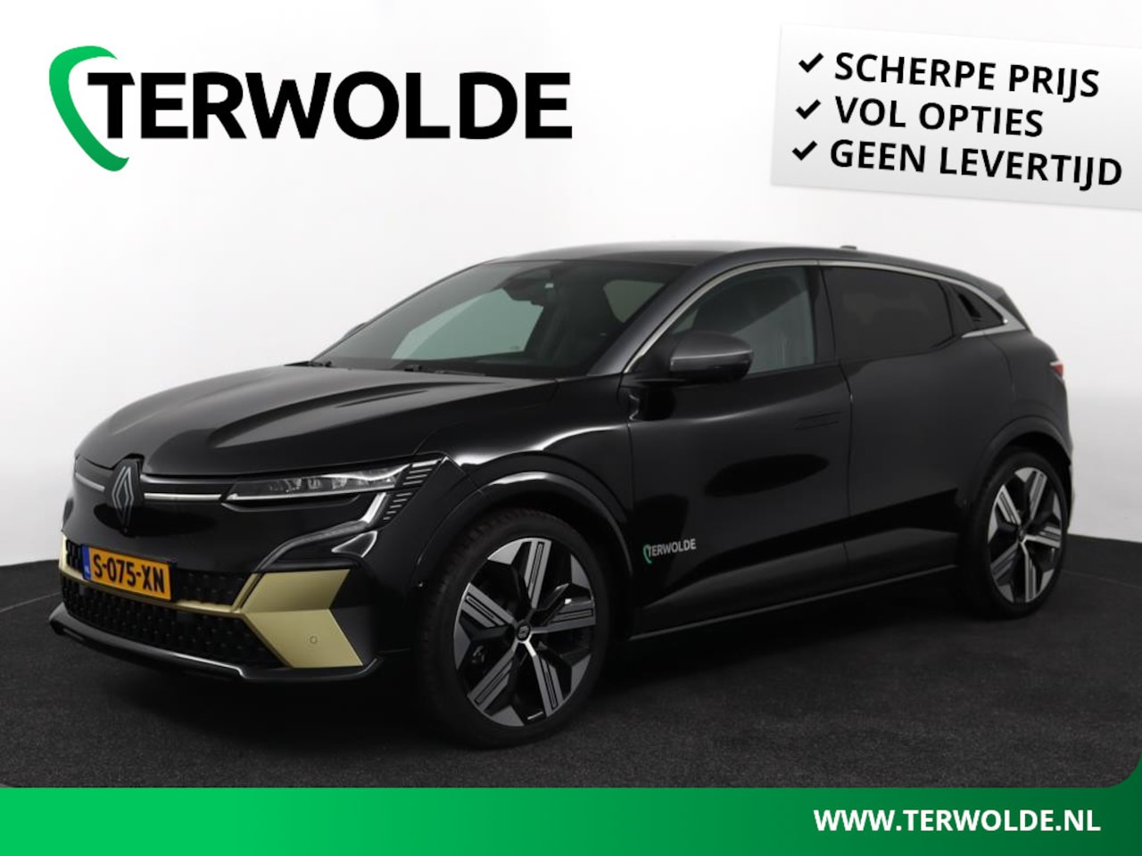 Renault Mégane E-Tech - EV60 Optimum Charge Iconic | Warmtepomp | Adapt. Cruise | Stoel- & Stuurverw. | - AutoWereld.nl