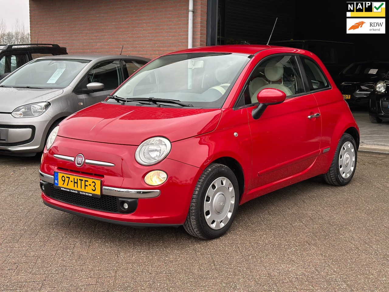 Fiat 500 - 1.2 Pop AIRCO, APK, DEALER OH!! - AutoWereld.nl