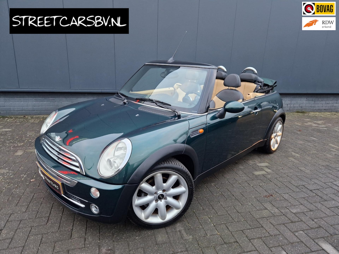 MINI Cabrio - Mini 1.6 Cooper Chili /British Racing Green /Youngtimer - AutoWereld.nl