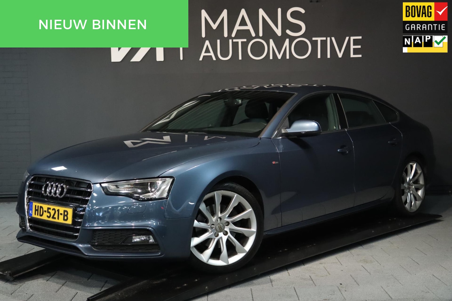 Audi A5 Sportback - 1.8 TFSI S-Line / NAVI / LED / CRUISE / BLUETOOTH / PDC / 19'' - AutoWereld.nl