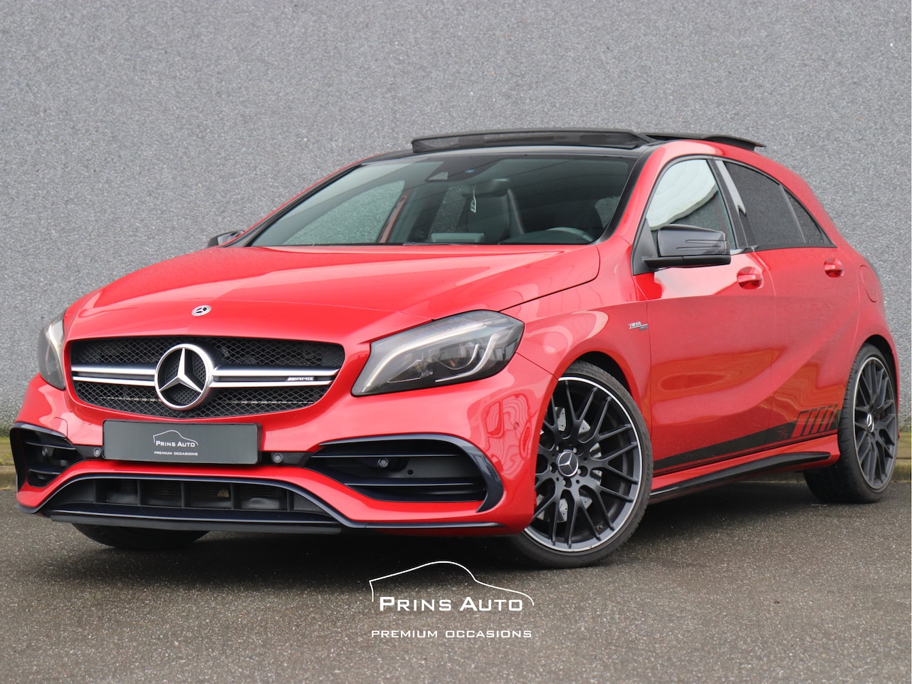 Mercedes-Benz A-klasse - AMG 45 4MATIC |PANO|SCHAALSTOELEN|H&K|MEMORY|VOLL. ONDERH. - AutoWereld.nl