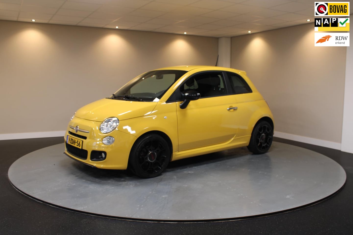 Fiat 500 - 0.9 TwinAir Turbo 500S *Sport* Leer|Clima|NAP - AutoWereld.nl