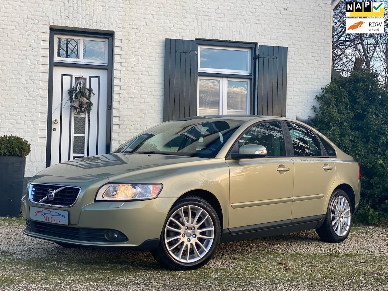 Volvo S40 - 1.6D Edition II|Leder|Bluetooth|Clima|Cruise|NAP|Nette auto! - AutoWereld.nl