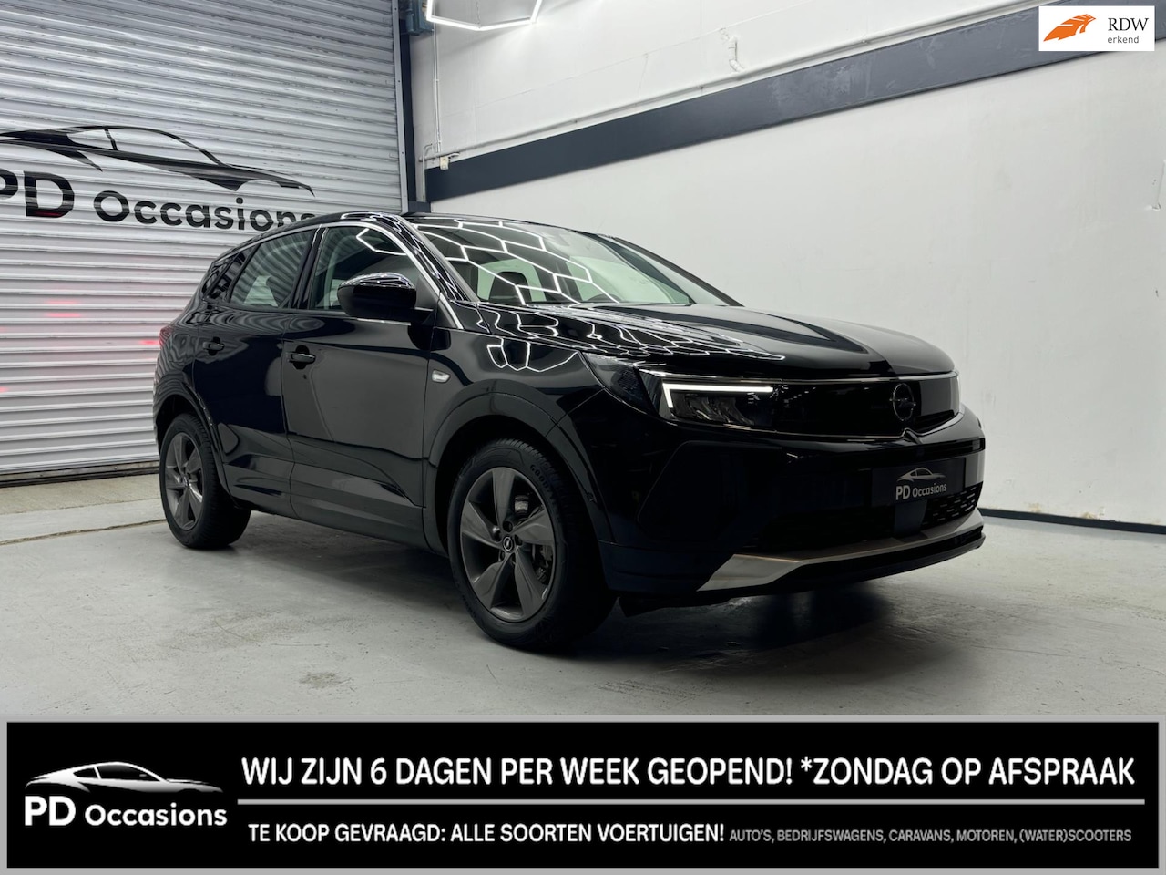 Opel Grandland - 1.2 Turbo Elegance - Winter pakket - Half leer - Clima - Lane assist - AutoWereld.nl